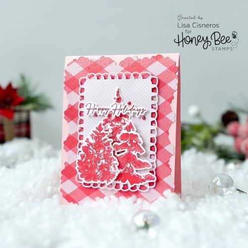 Honey Bee Stamps - Holiday Wishes Paper Pad 6x8.5 - 24 Double Sided Sheets