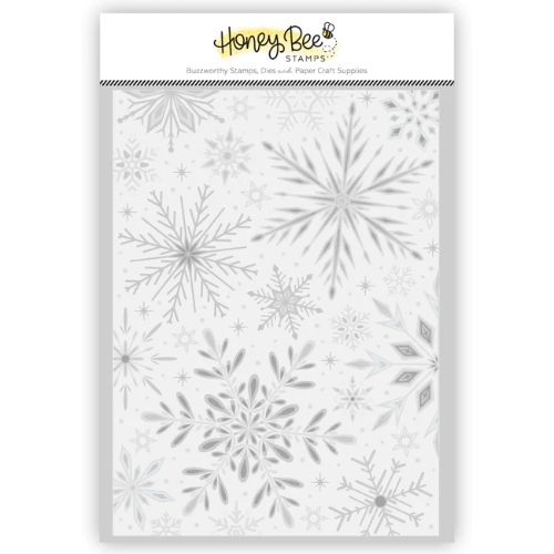 Honey Bee Stamps - Snowflakes - 3D Embossing Folder