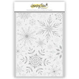 Honey Bee Stamps - Snowflakes - 3D Embossing Folder