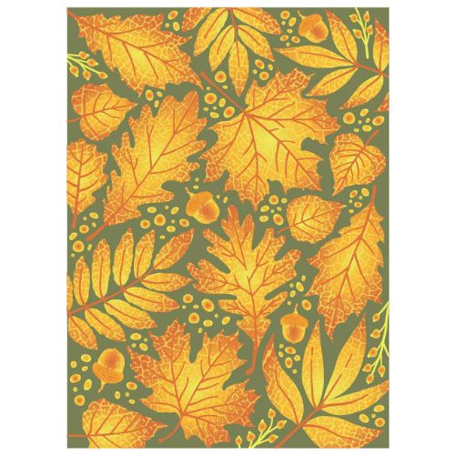 Honey Bee Stamps - Fall Leaves 3D Embossing Folder