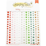 Honey Bee Stamps - Holiday Pearls - Pearl Stickers - 210 Count