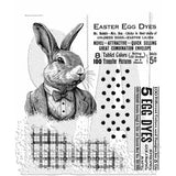 Stampers Anonymous Mr. Rabbit Tim Holtz Cling Stamps