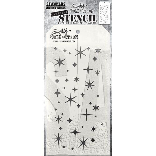 Tim Holtz Layering Stencil: Twinkle THS173