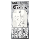 Tim Holtz Element Stencils: Festive Art THEST005