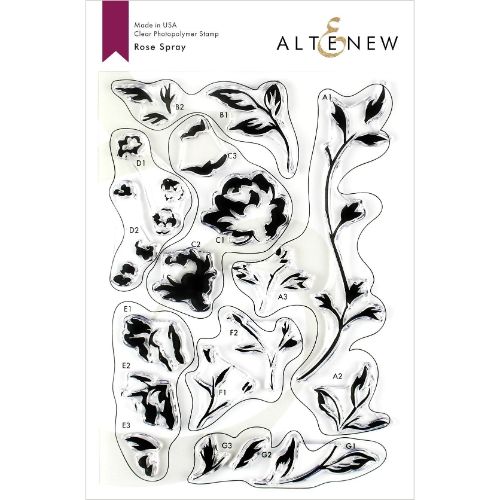 Altenew - Rose Spray Stamp Set