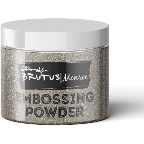 Brutus Monroe - Metallic Embossing Powder - Sterling Sparkle