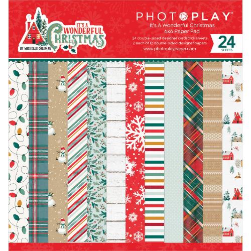 PhotoPlay - It's A Wonderful Christmas 6 x 6 Paper Pad
