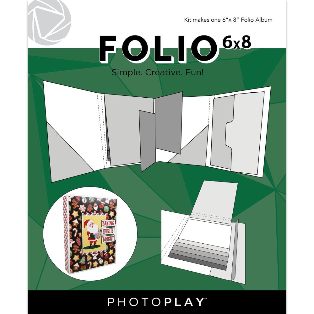 Photo Play Paper - Folio - 6x8 White