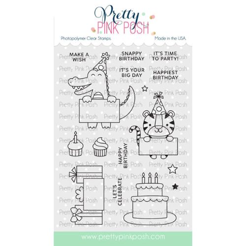 Pretty Pink Posh - Birthday Signs Stamp Set