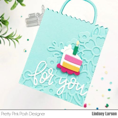 Pretty Pink Posh - Gift Card Bag Die