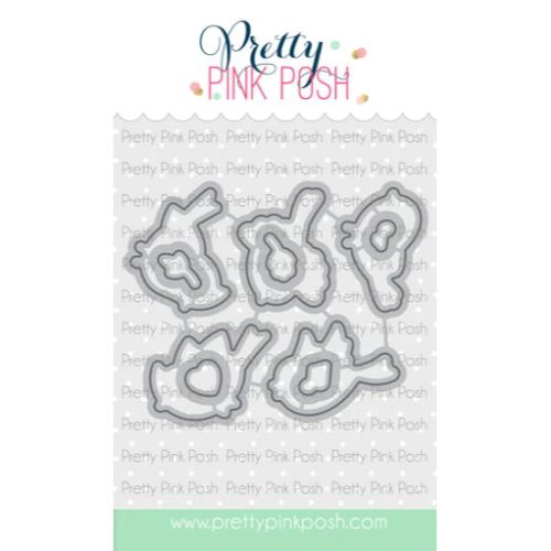 Pretty Pink Posh - A Little Birdie Coordinating Die Set