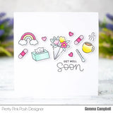 Pretty Pink Posh - Get Well Soon Coordinating Die Set