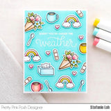 Pretty Pink Posh - Get Well Soon Coordinating Die Set