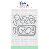 Pretty Pink Posh - Get Well Soon Coordinating Die Set