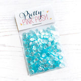 Pretty Pink Posh - Aqua Shimmer Confetti