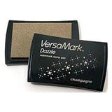 Tsukineko VersaMark Dazzle Stamp Pad Champagne