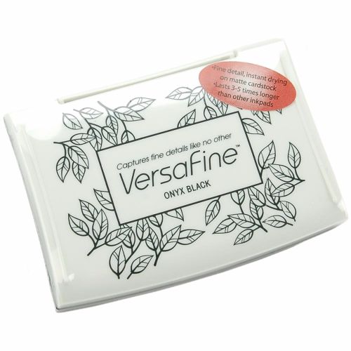 VersaFine Pigment Ink Pad Onyx Black - Krafters Cart