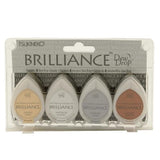 Tsukineko Brilliance Dew Drop Ink Pad Assortment Planetarium 4pcs