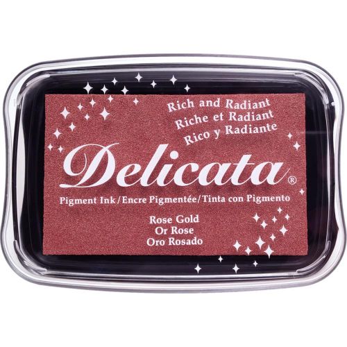 Delicata Pigment Ink Pad Rose Gold