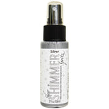 Tsukineko Sheer Shimmer Spritz Spray 2oz Silver