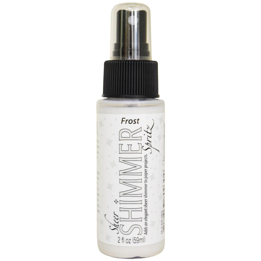 Tsukineko Sheer Shimmer Spritz Spray 2oz Frost