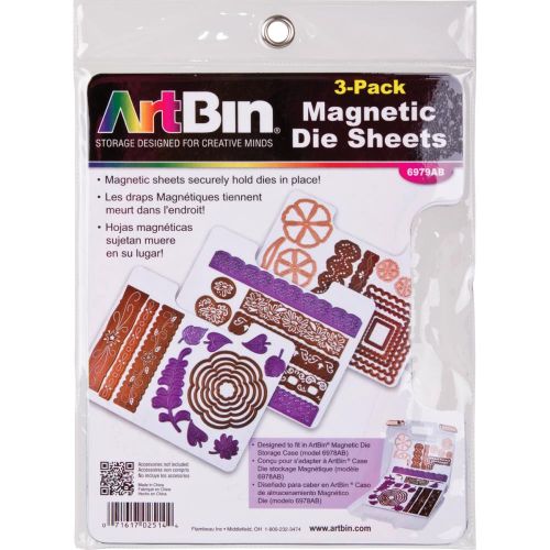 ArtBin Magnetic Sheets 3/Pkg 7.325"X9.125" - Postage as per Actual