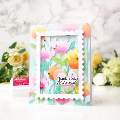 Pinkfresh Studio - Floral Field die