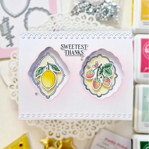 Pinkfresh Studio - Freshly Picked stencil