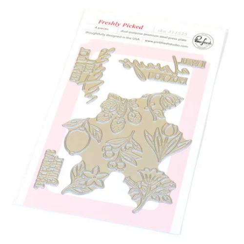 Pinkfresh Studio - Freshly Picked press plate