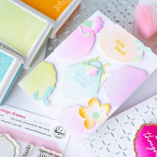 Pinkfresh Studio - Cottage Frames stamp