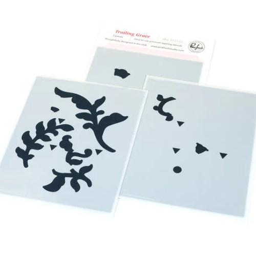 Pinkfresh Studio - Trailing Grace stencil