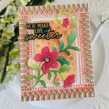 Pinkfresh Studio - Trailing Grace stencil