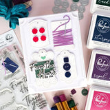 Pinkfresh Studio - The Stitch Edit: Thread Spool Florals stamp