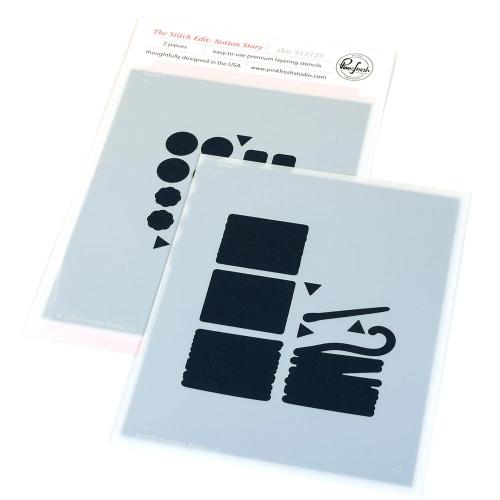 Pinkfresh Studio - The Stitch Edit: Notion Story stencil