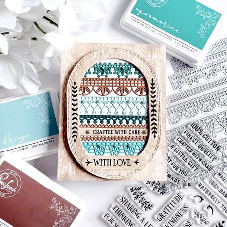 Pinkfresh Studio - The Stitch Edit: Heartmade Details stamp