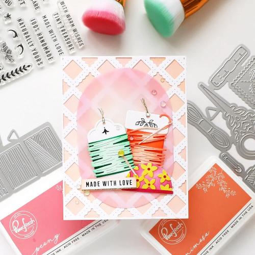 Pinkfresh Studio - The Stitch Edit: Heartmade Details stamp