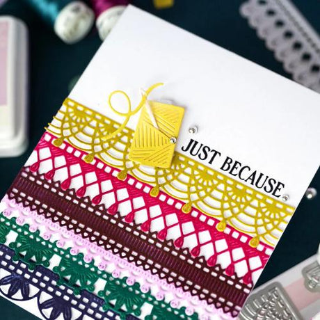 Pinkfresh Studio - The Stitch Edit: Heritage Lace die