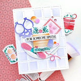 Pinkfresh Studio - The Stitch Edit: Maker's Essentials stencil