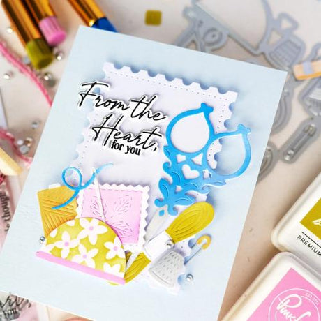 Pinkfresh Studio - The Stitch Edit: Maker's Essentials stencil