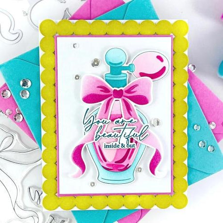 Pinkfresh Studio - Elegant Essence stencil