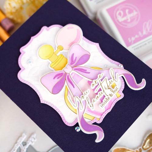 Pinkfresh Studio - Elegant Essence press plate