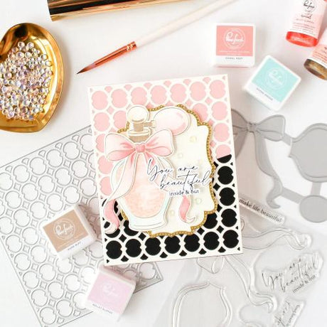 Pinkfresh Studio - Elegant Essence press plate