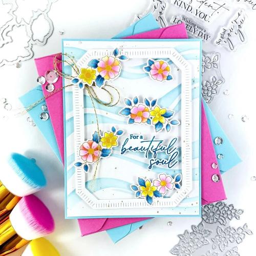 Pinkfresh Studio - Fragrance Notes stencil