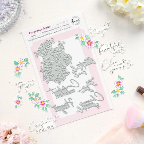 Pinkfresh Studio - Fragrance Notes press plate