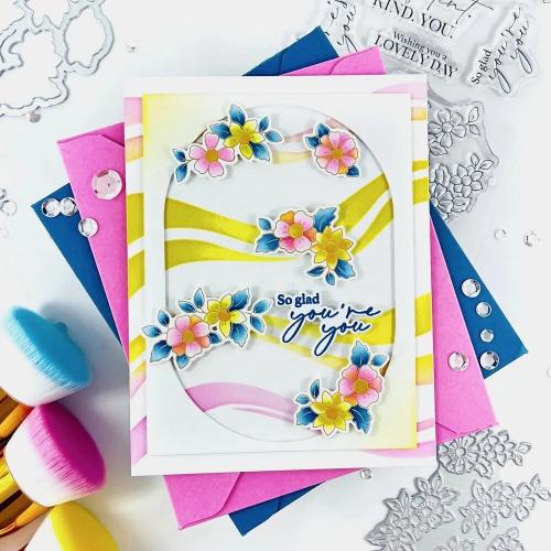 Pinkfresh Studio - Fragrance Notes press plate