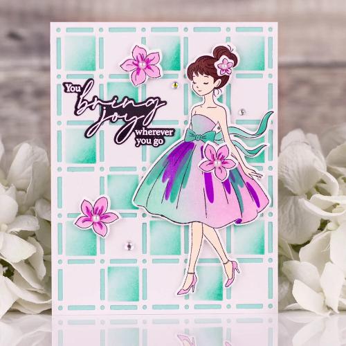 Pinkfresh Studio - Couture Grace stamp