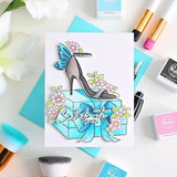 Pinkfresh Studio - Step into Style stencil