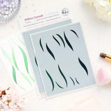 Pinkfresh Studio - Ribbon Cascade stencil