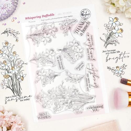 Pinkfresh Studio - Whispering Daffodils Stamp