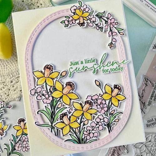 Pinkfresh Studio - Whispering Daffodils Stamp